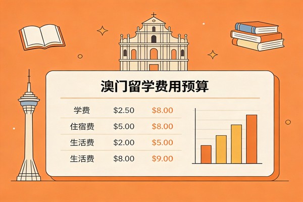 澳门留学费用