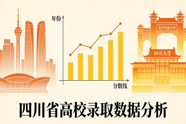 四川省内高校录取分数线趋势分析
