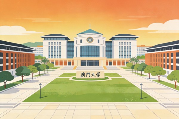 澳门大学校园全景